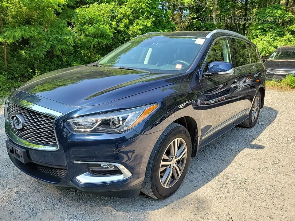 2020 Infiniti Qx60 Luxe/pure/special Edition Blue vin: 5N1DL0MM9LC541925