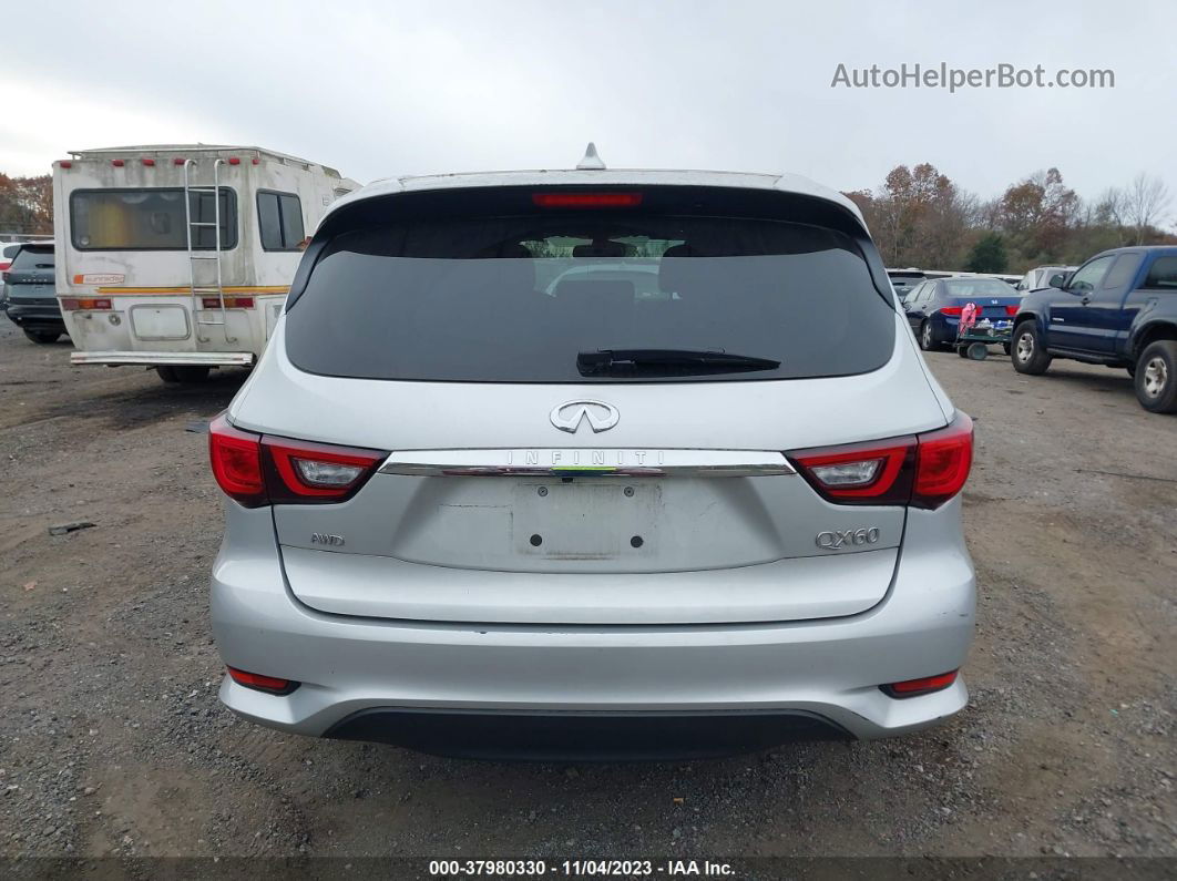 2020 Infiniti Qx60 Pure Awd Серебряный vin: 5N1DL0MM9LC546185