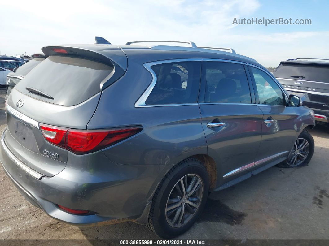 2017 Infiniti Qx60   Gray vin: 5N1DL0MMXHC501912