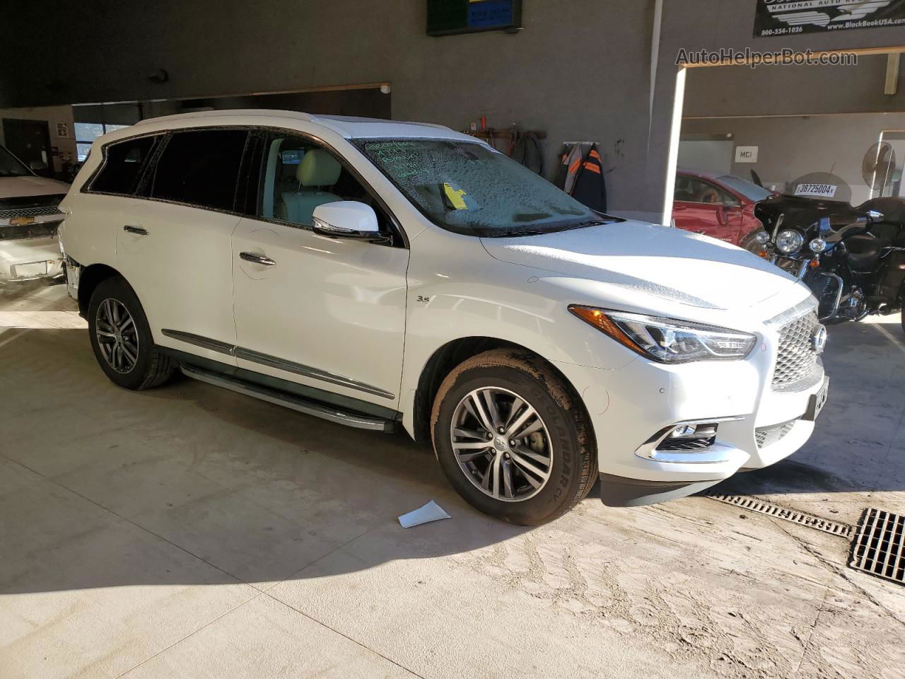 2017 Infiniti Qx60  White vin: 5N1DL0MMXHC511761