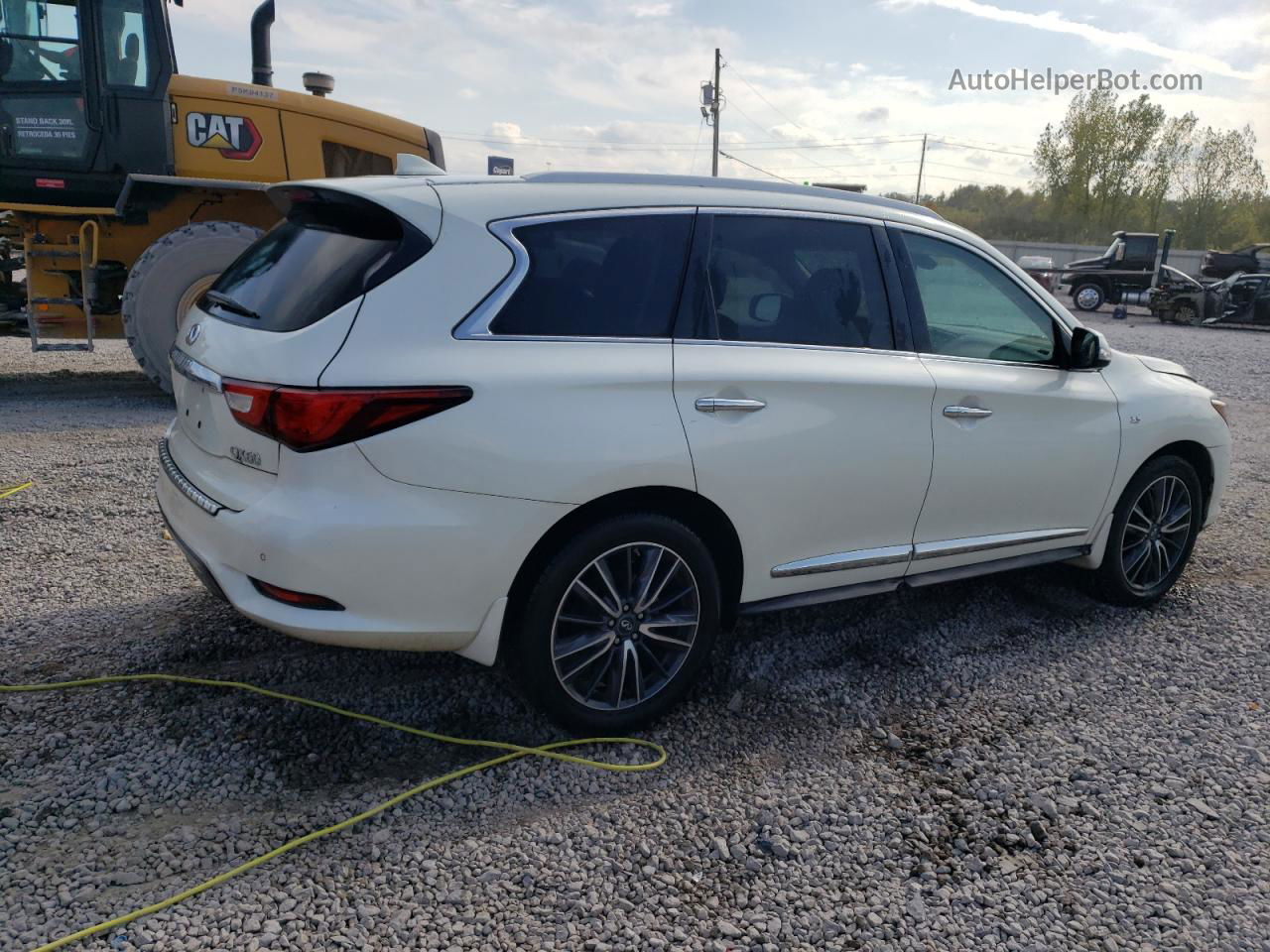 2017 Infiniti Qx60  White vin: 5N1DL0MMXHC516149