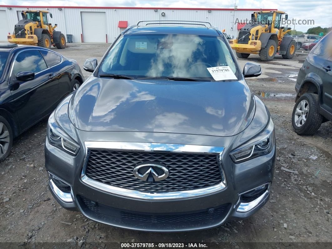 2017 Infiniti Qx60 Gray vin: 5N1DL0MMXHC517298