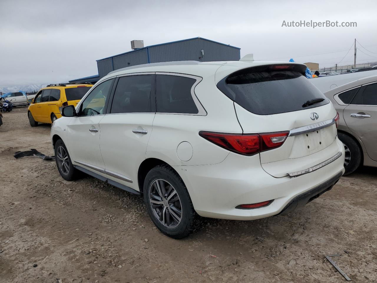 2017 Infiniti Qx60  White vin: 5N1DL0MMXHC526552