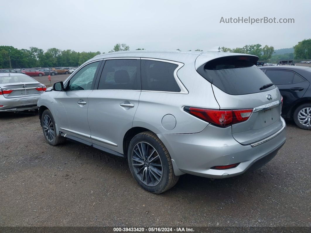 2017 Infiniti Qx60   Silver vin: 5N1DL0MMXHC527734