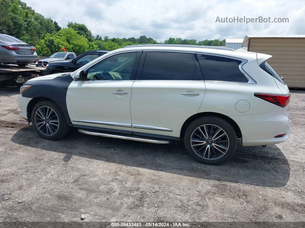 2017 Infiniti Qx60   Белый vin: 5N1DL0MMXHC541116