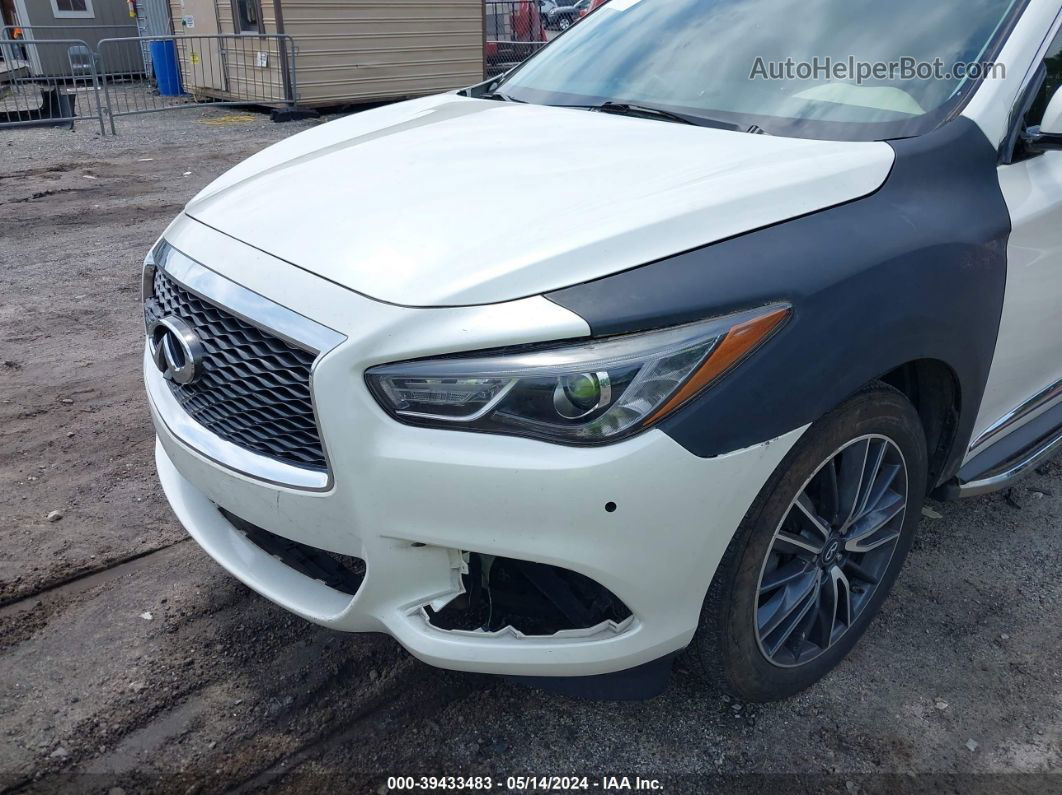 2017 Infiniti Qx60   Белый vin: 5N1DL0MMXHC541116