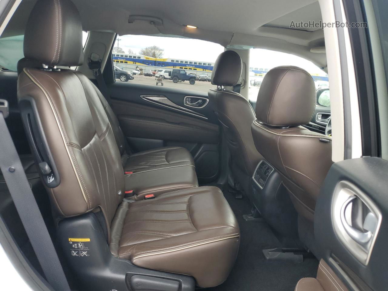 2017 Infiniti Qx60  Белый vin: 5N1DL0MMXHC542184