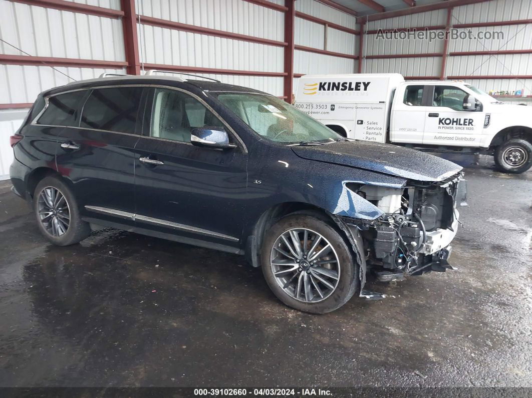 2017 Infiniti Qx60   Blue vin: 5N1DL0MMXHC542394