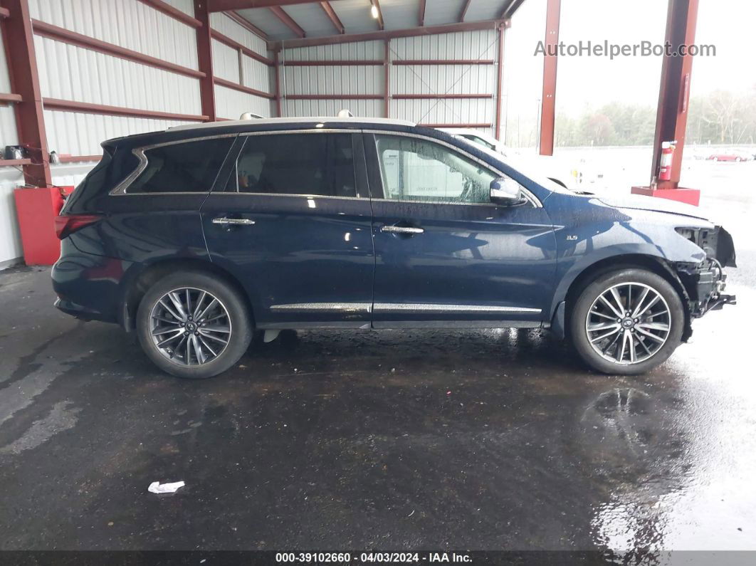 2017 Infiniti Qx60   Blue vin: 5N1DL0MMXHC542394