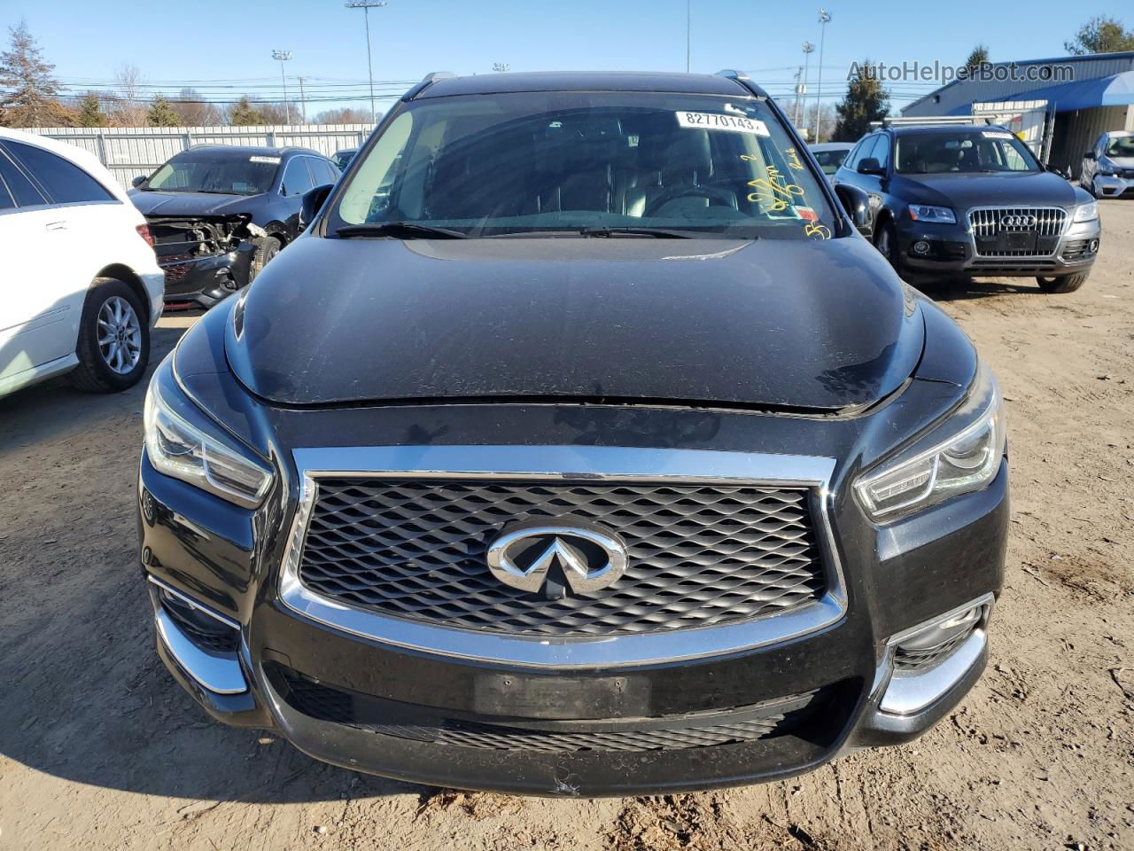 2017 Infiniti Qx60  Черный vin: 5N1DL0MMXHC545070