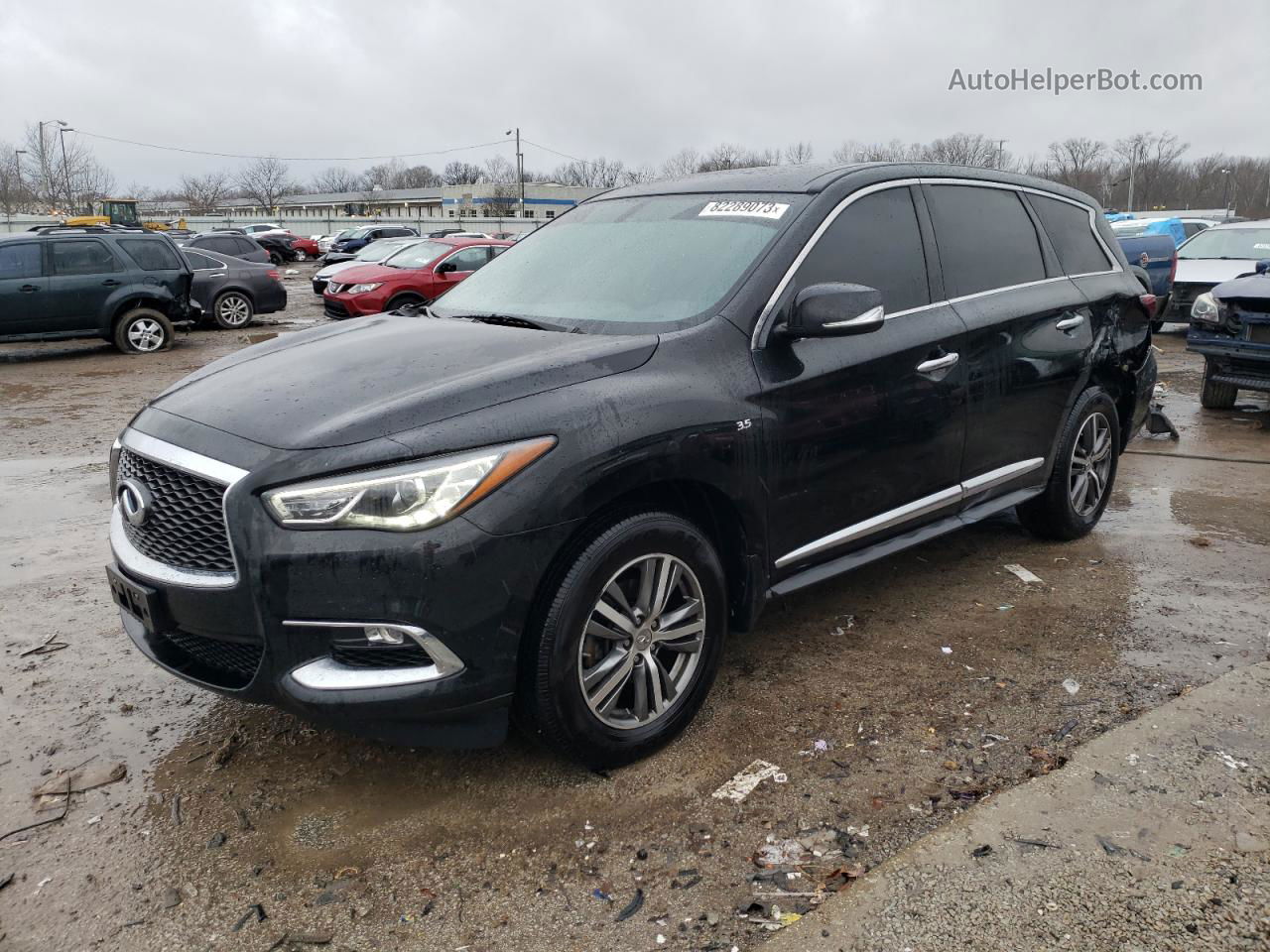 2017 Infiniti Qx60  Black vin: 5N1DL0MMXHC547854