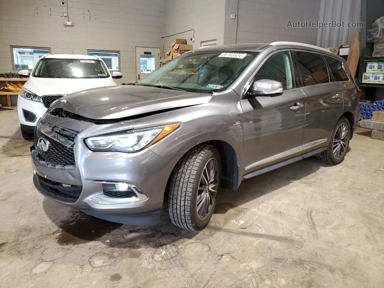 2017 Infiniti Qx60  Charcoal vin: 5N1DL0MMXHC552701