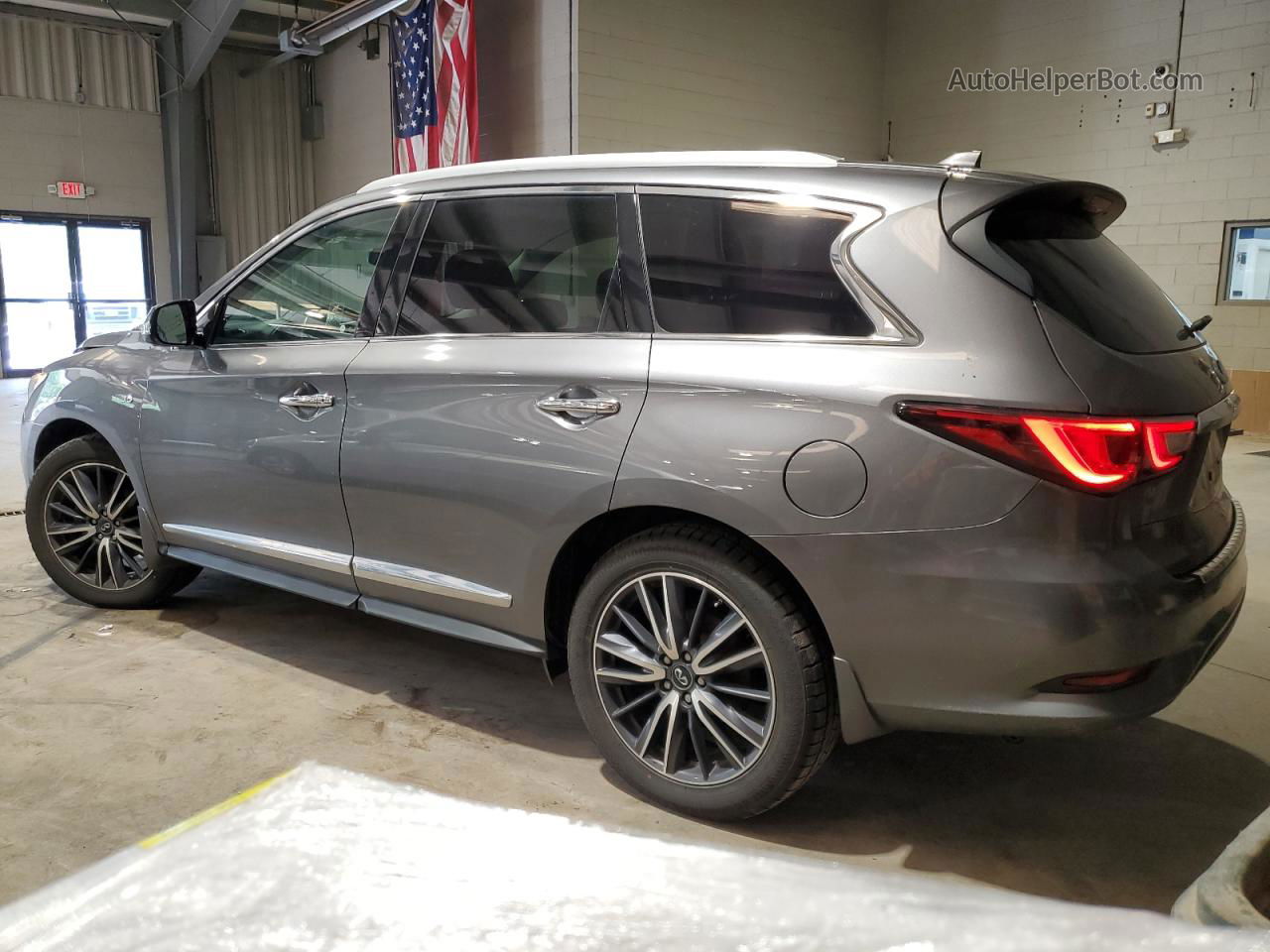 2017 Infiniti Qx60  Charcoal vin: 5N1DL0MMXHC552701