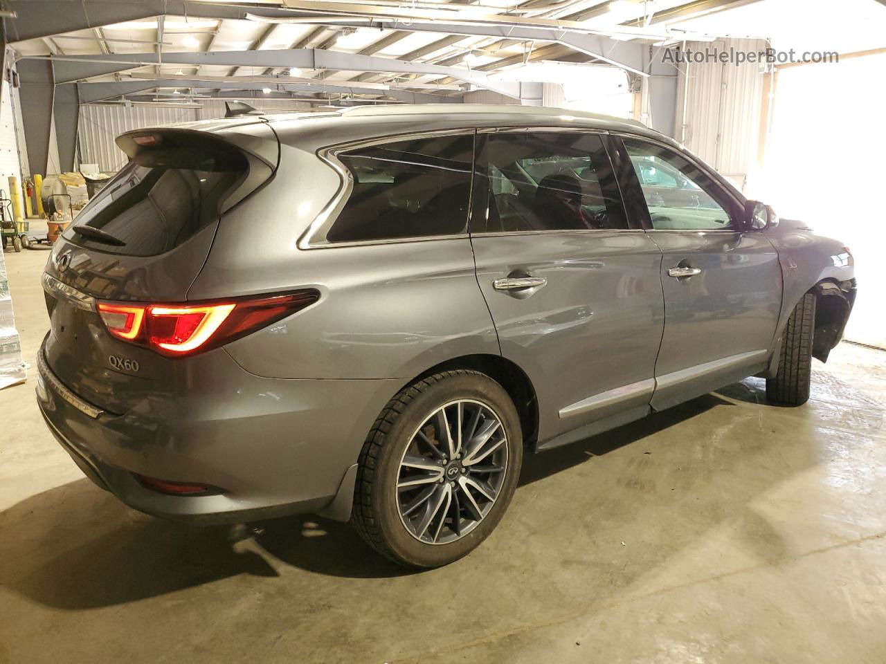 2017 Infiniti Qx60  Charcoal vin: 5N1DL0MMXHC552701