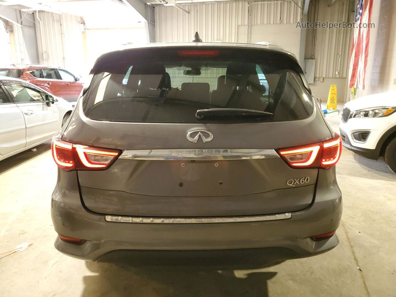 2017 Infiniti Qx60  Charcoal vin: 5N1DL0MMXHC552701