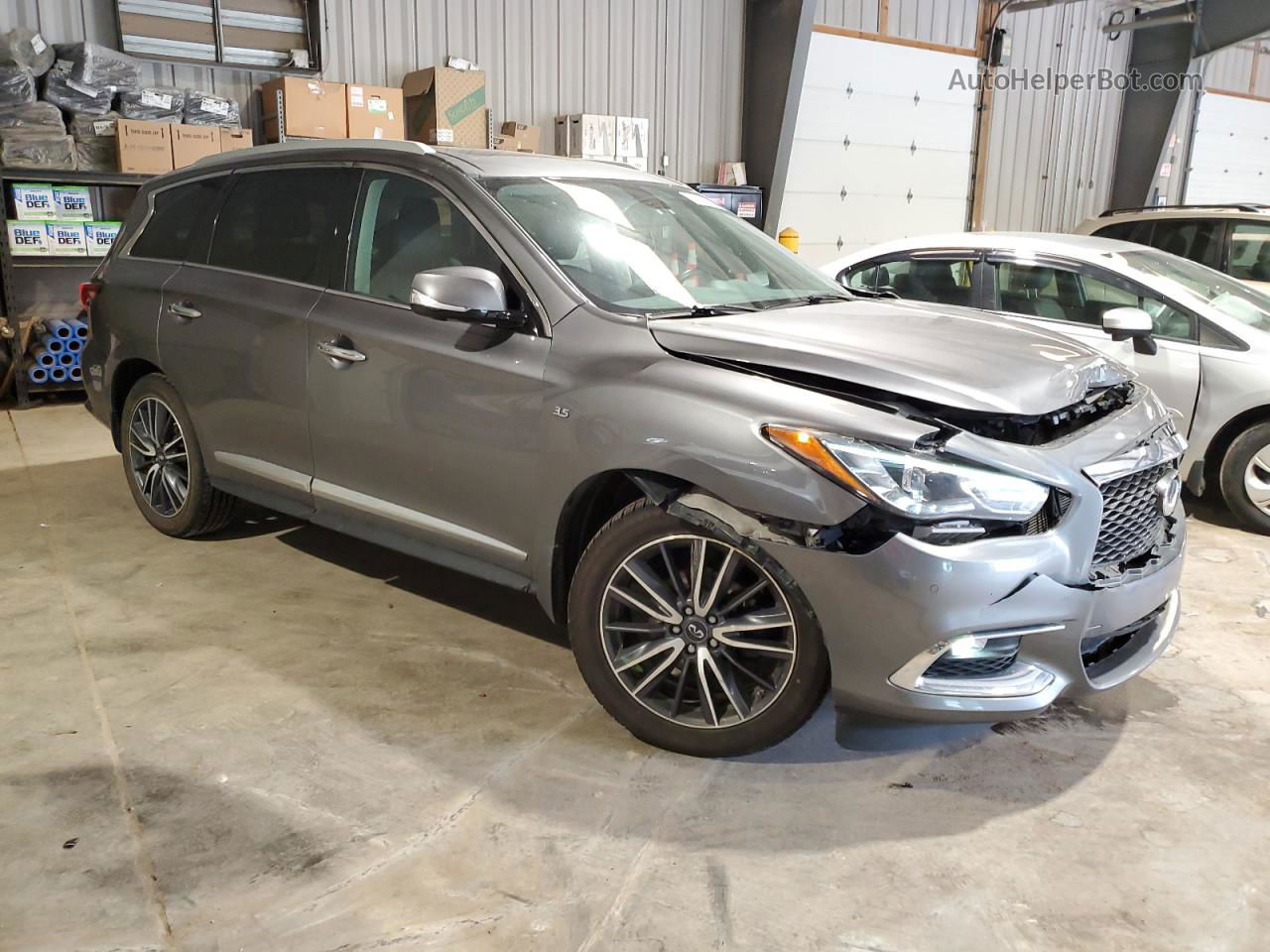 2017 Infiniti Qx60  Charcoal vin: 5N1DL0MMXHC552701