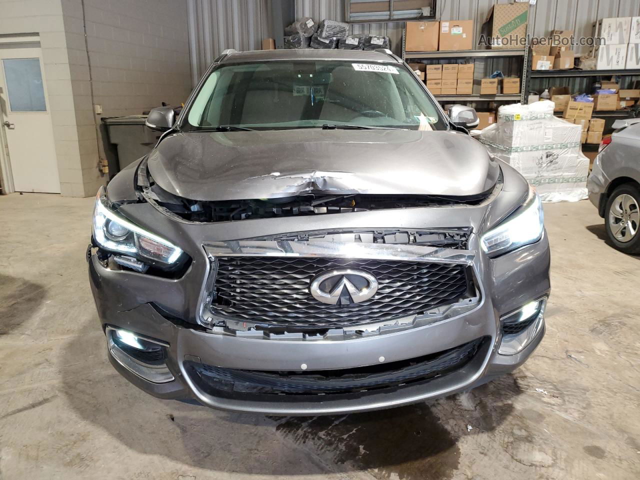 2017 Infiniti Qx60  Charcoal vin: 5N1DL0MMXHC552701