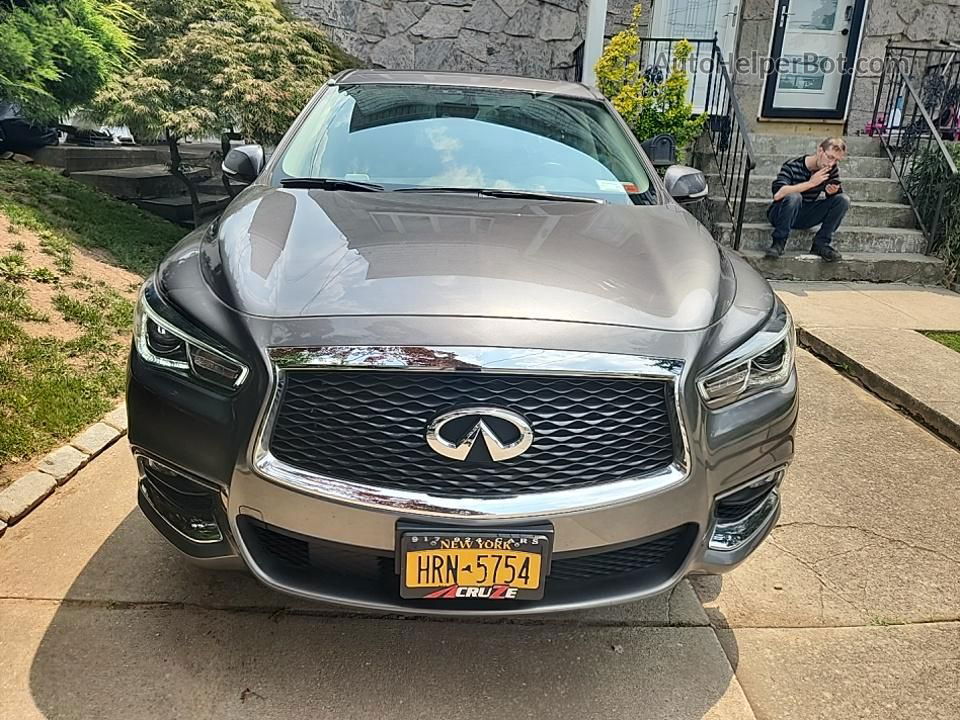 2020 Infiniti Qx60 Pure Gray vin: 5N1DL0MMXLC501563