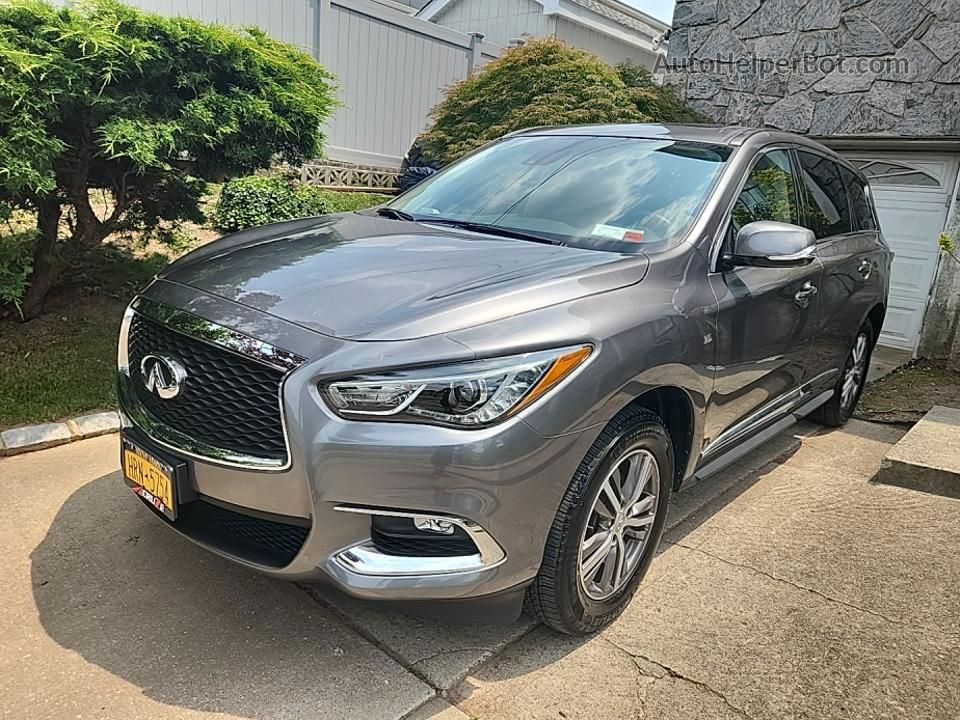 2020 Infiniti Qx60 Pure Gray vin: 5N1DL0MMXLC501563