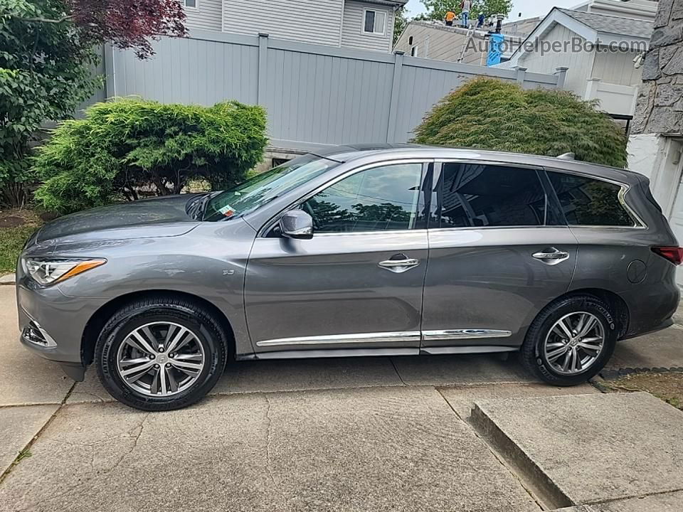 2020 Infiniti Qx60 Pure Gray vin: 5N1DL0MMXLC501563