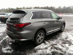 2020 Infiniti Qx60 Luxe Awd Gray vin: 5N1DL0MMXLC506486