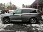 2020 Infiniti Qx60 Luxe Awd Gray vin: 5N1DL0MMXLC506486