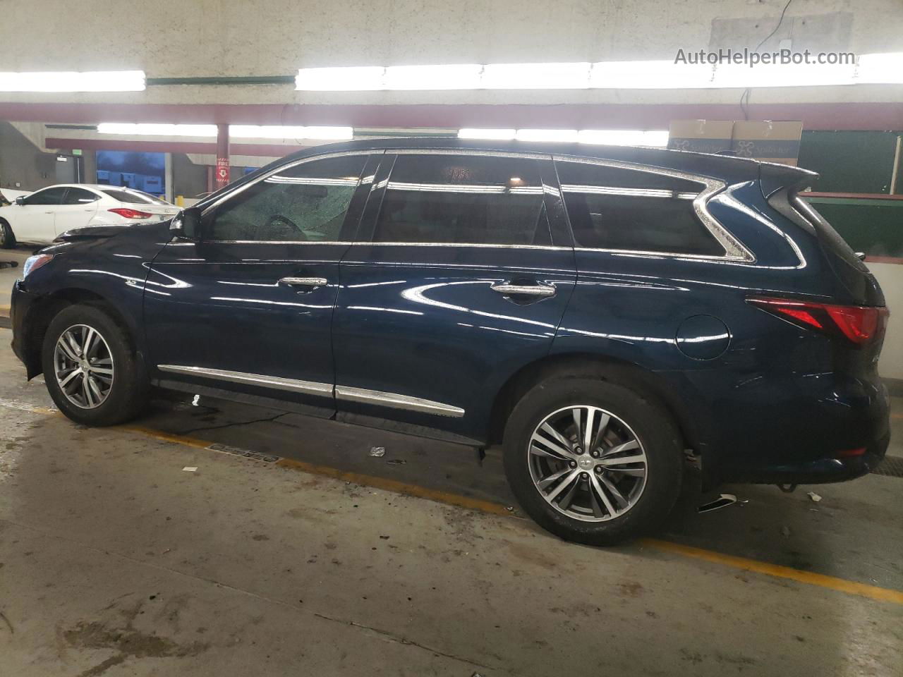 2020 Infiniti Qx60 Luxe Синий vin: 5N1DL0MMXLC509968