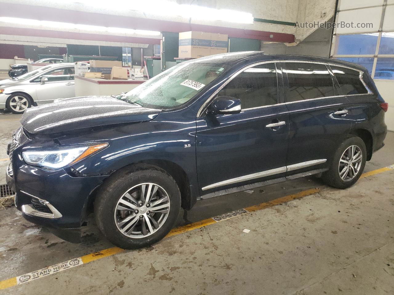 2020 Infiniti Qx60 Luxe Blue vin: 5N1DL0MMXLC509968