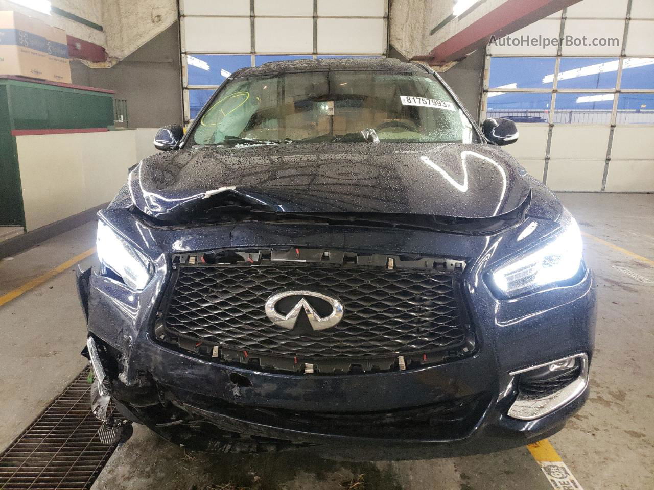 2020 Infiniti Qx60 Luxe Blue vin: 5N1DL0MMXLC509968