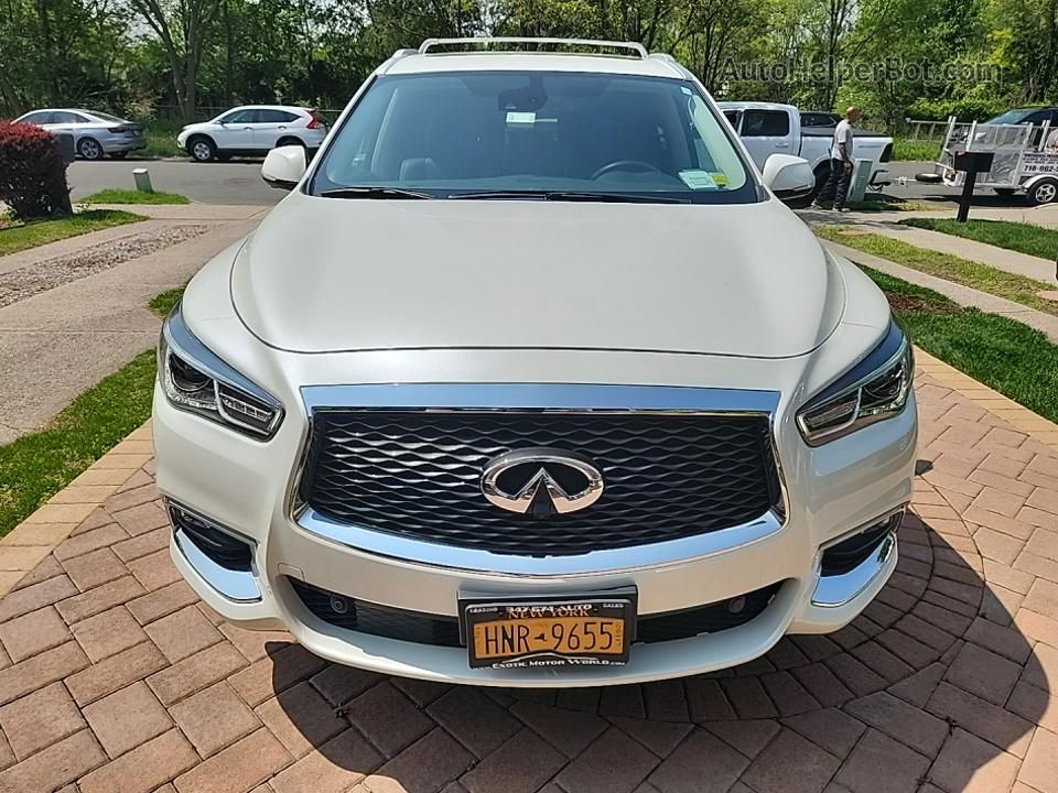 2020 Infiniti Qx60 Luxe White vin: 5N1DL0MMXLC513566