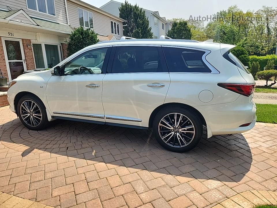 2020 Infiniti Qx60 Luxe White vin: 5N1DL0MMXLC513566