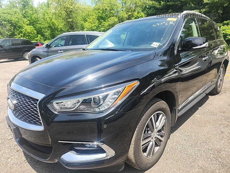 2020 Infiniti Qx60 Luxe/pure/special Edition Черный vin: 5N1DL0MMXLC516323