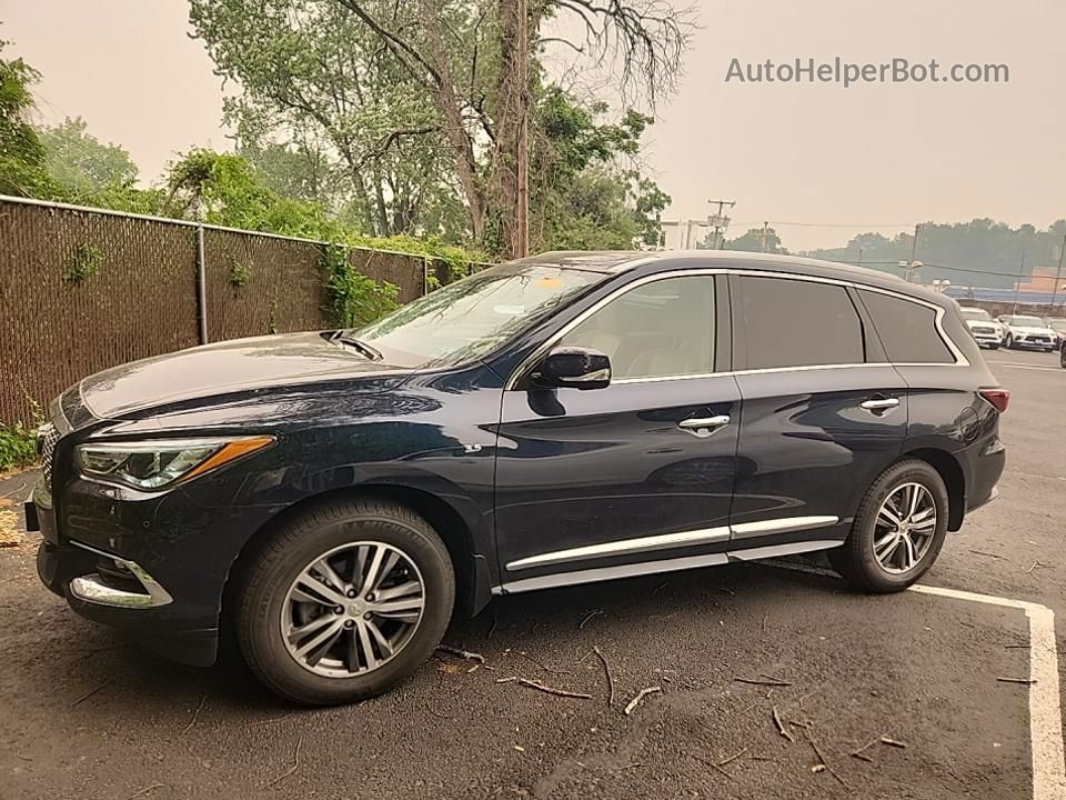 2020 Infiniti Qx60 Luxe Синий vin: 5N1DL0MMXLC519044