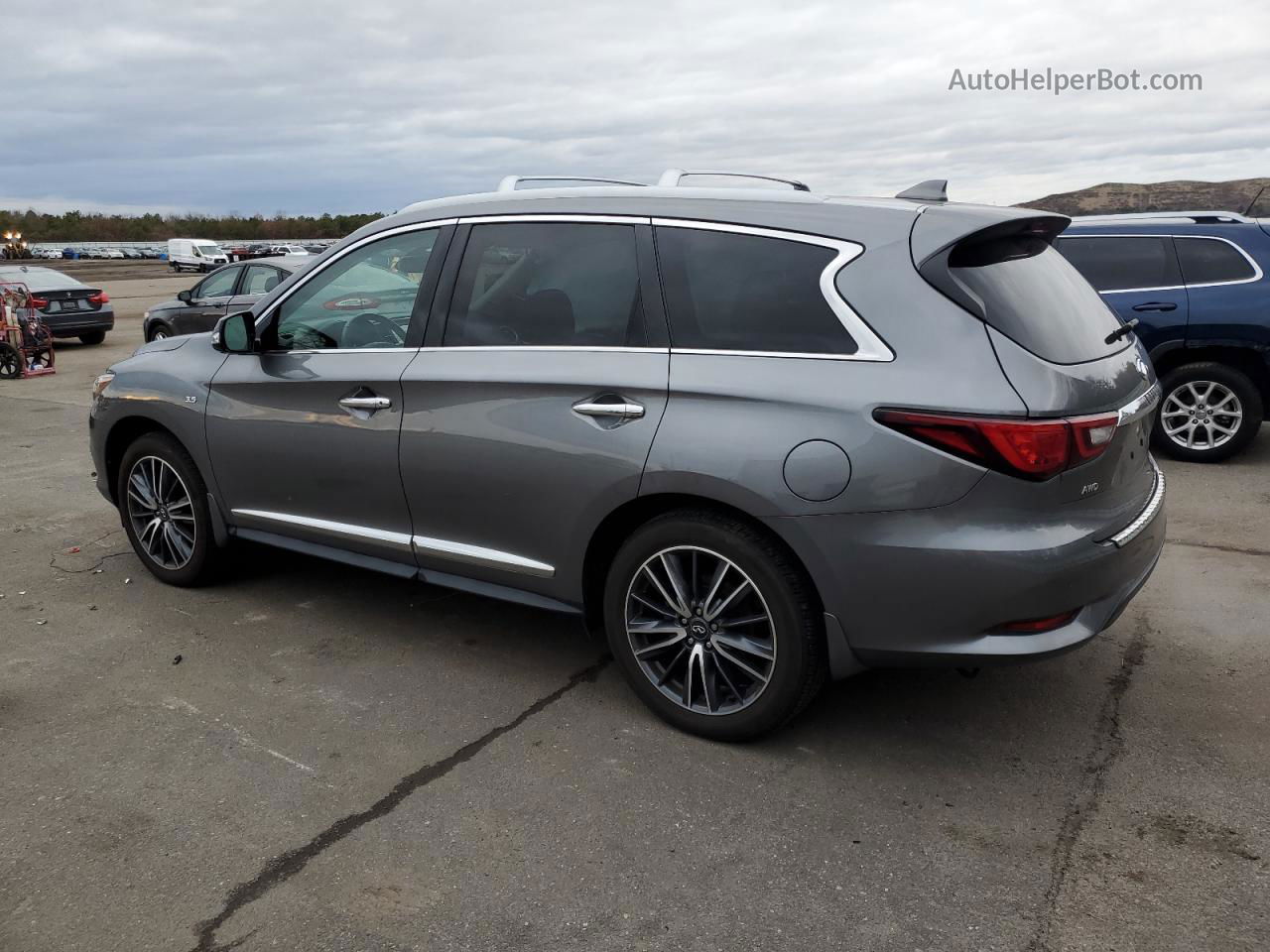 2020 Infiniti Qx60 Luxe Серый vin: 5N1DL0MMXLC523806