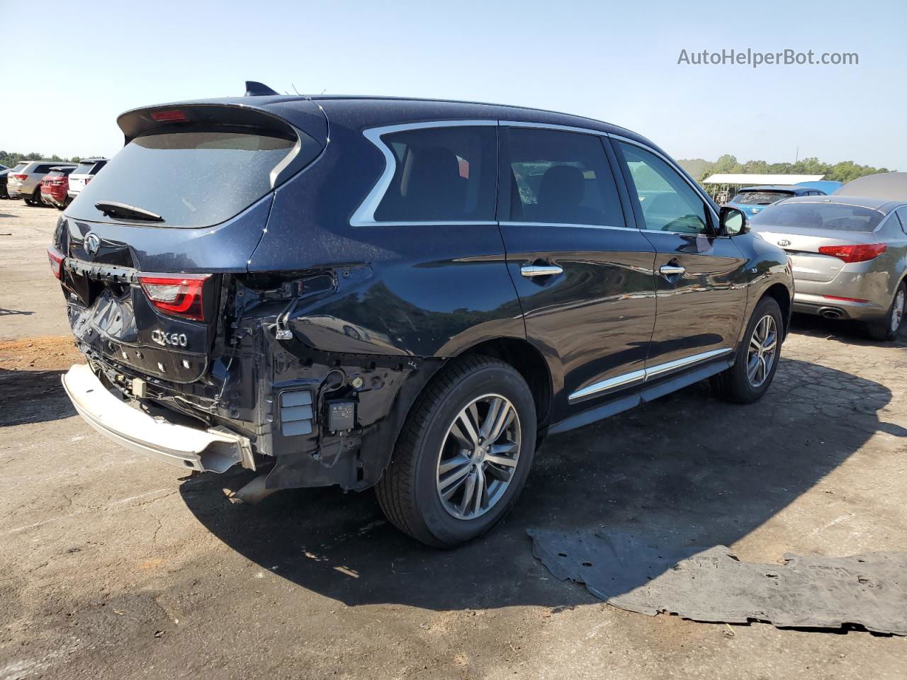 2020 Infiniti Qx60 Luxe Black vin: 5N1DL0MMXLC524731