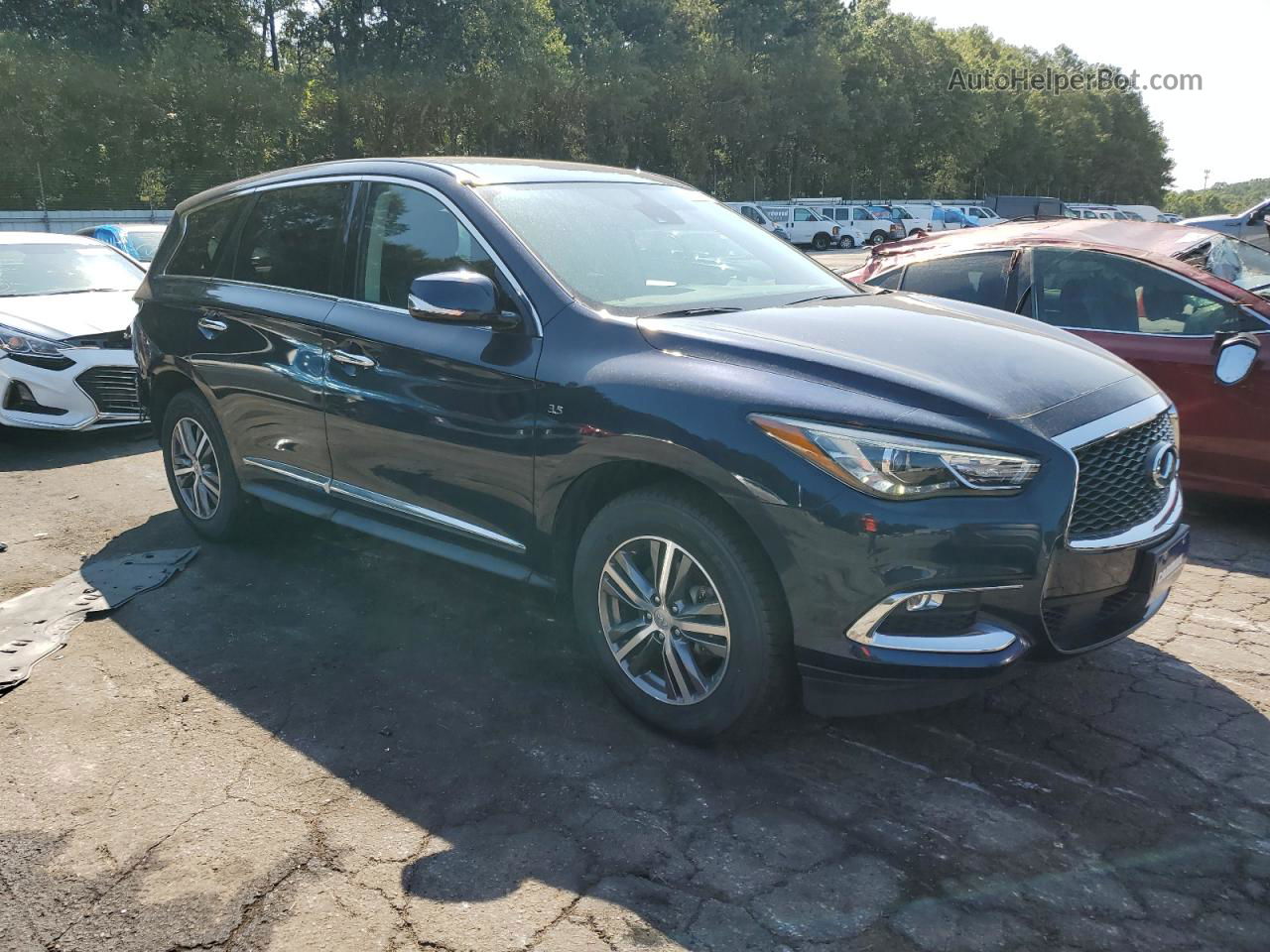 2020 Infiniti Qx60 Luxe Black vin: 5N1DL0MMXLC524731