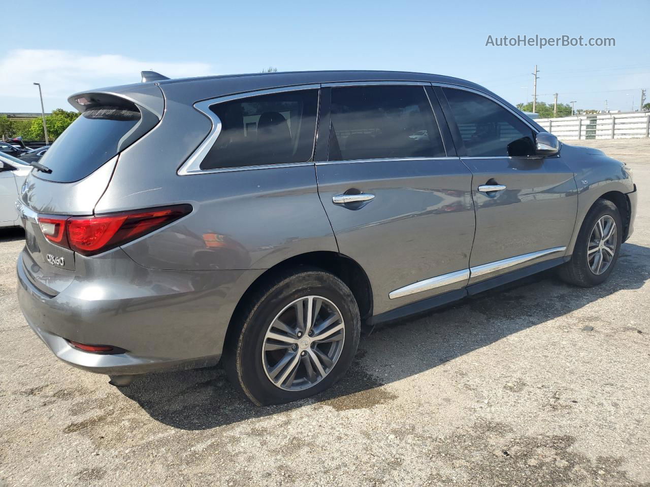 2020 Infiniti Qx60 Luxe Gray vin: 5N1DL0MMXLC530321