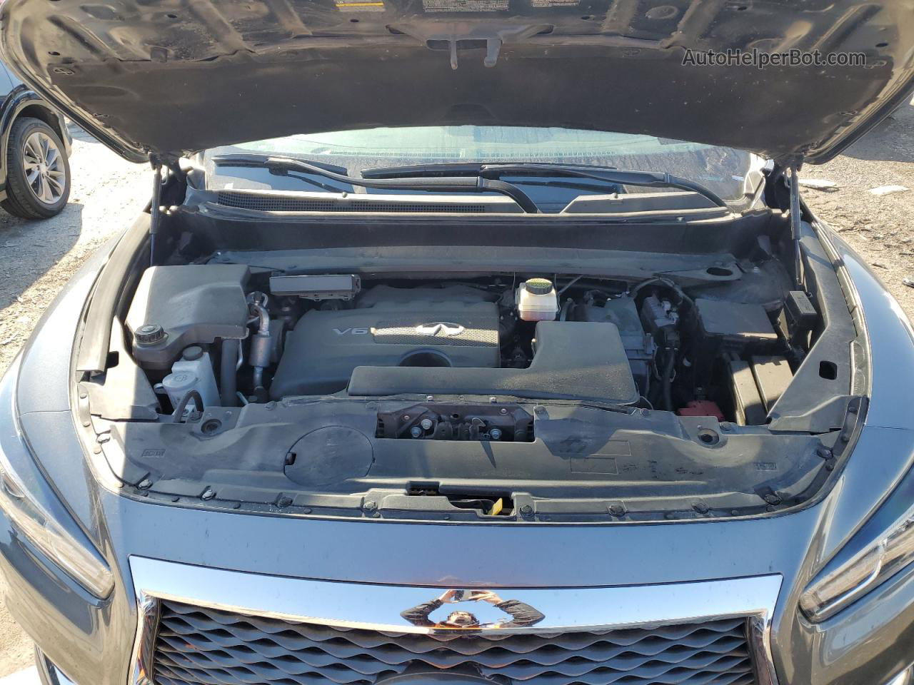 2020 Infiniti Qx60 Luxe Gray vin: 5N1DL0MMXLC530626