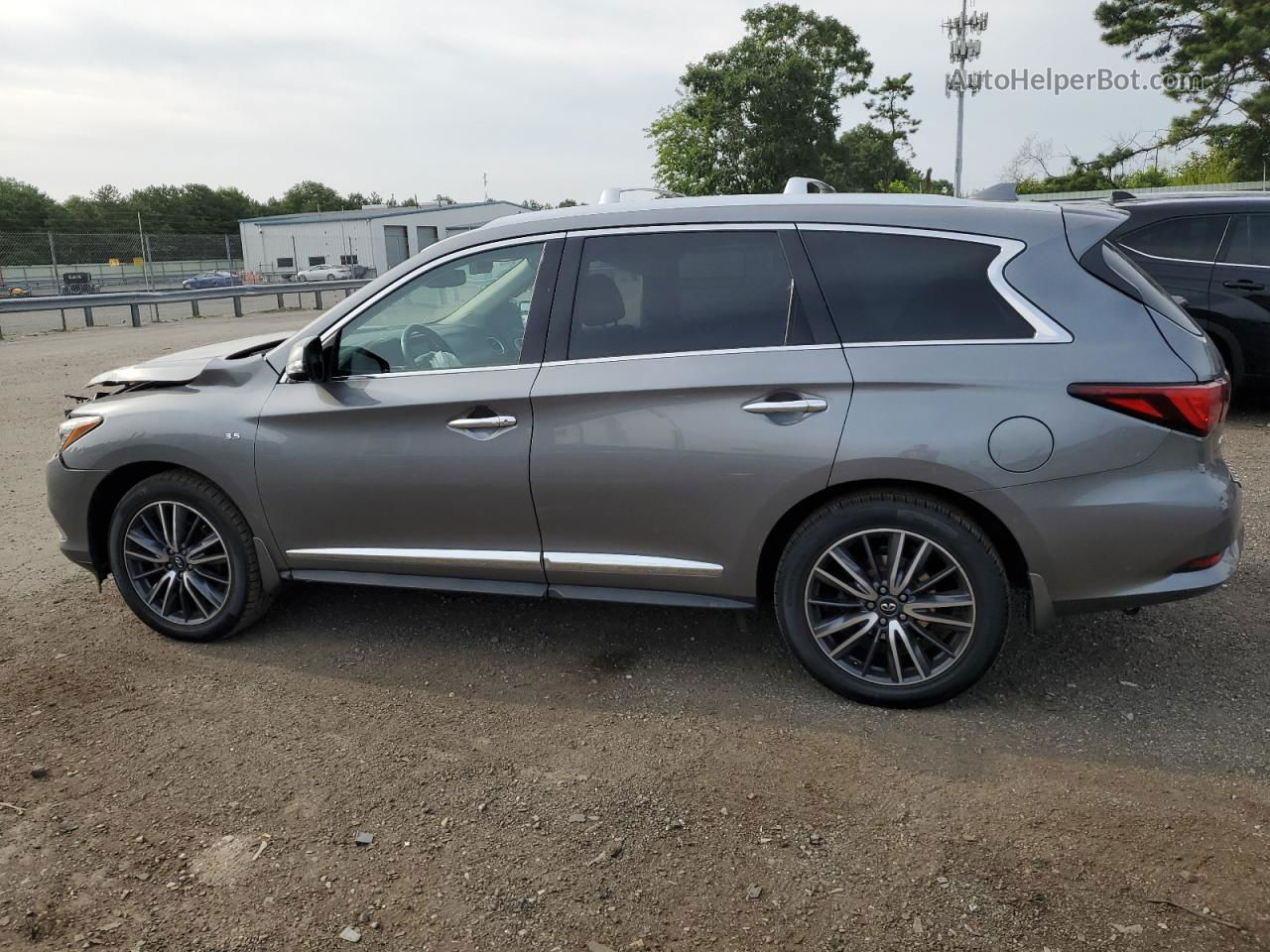 2020 Infiniti Qx60 Luxe Gray vin: 5N1DL0MMXLC531453