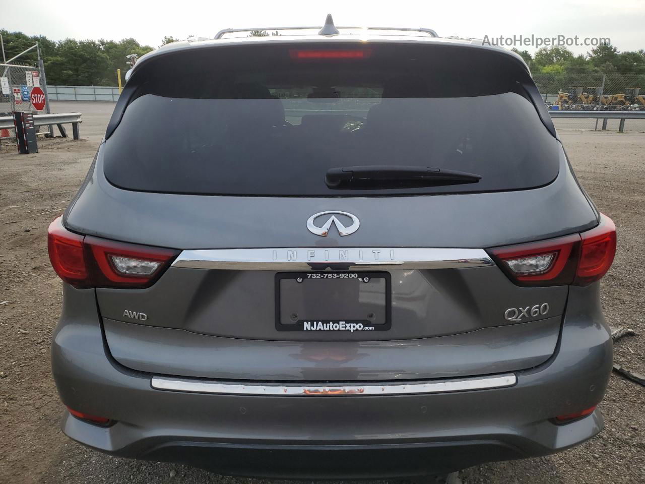 2020 Infiniti Qx60 Luxe Gray vin: 5N1DL0MMXLC531453