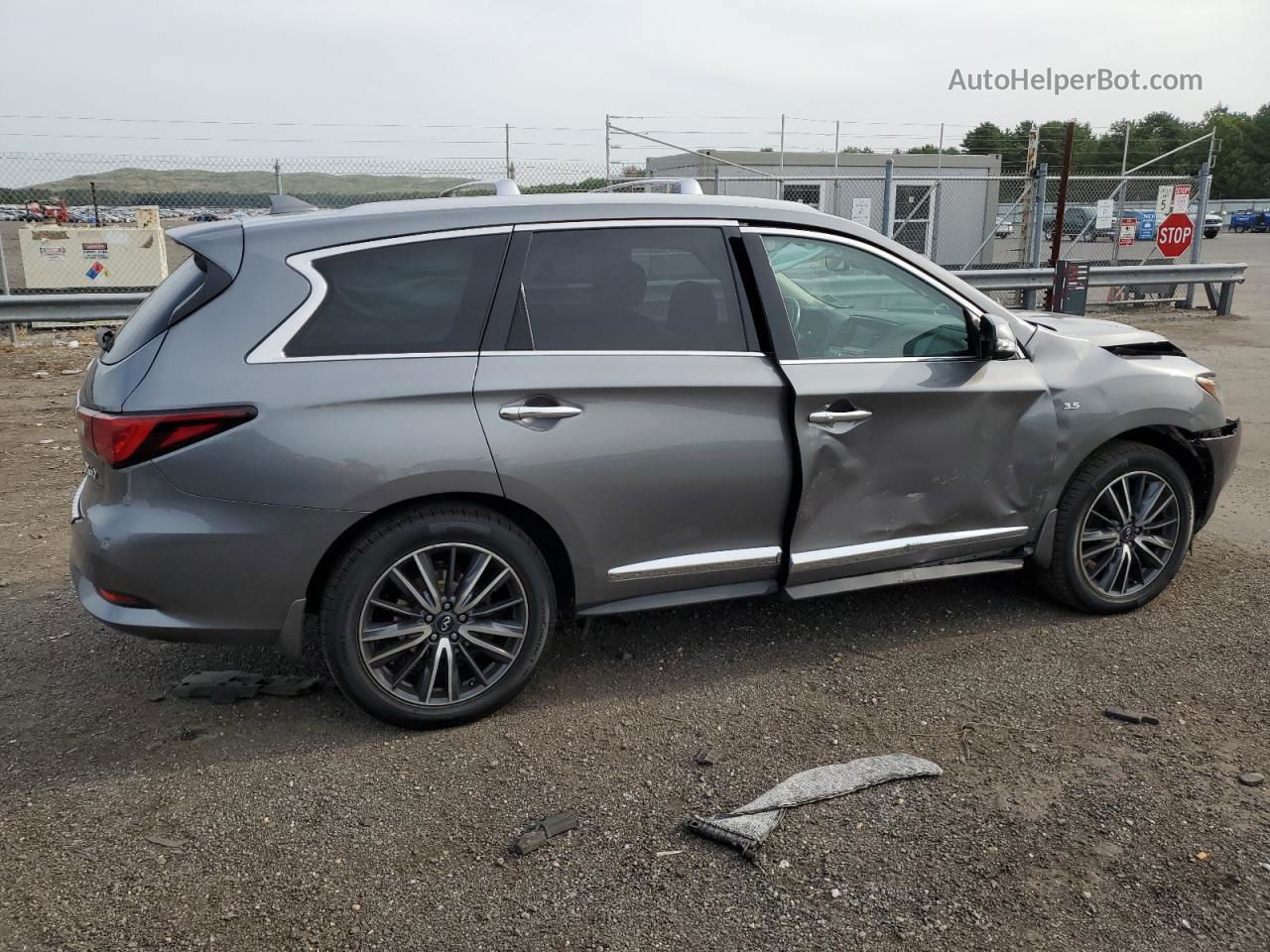 2020 Infiniti Qx60 Luxe Gray vin: 5N1DL0MMXLC531453