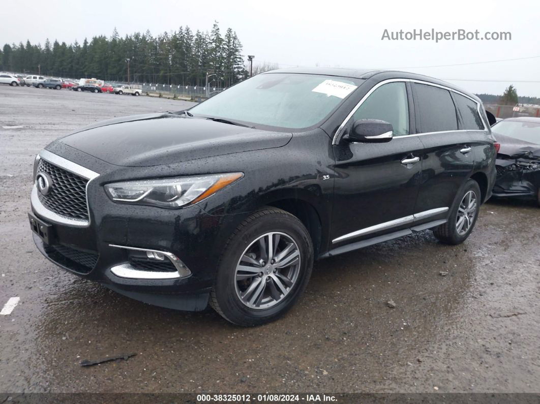 2020 Infiniti Qx60 Pure Awd Black vin: 5N1DL0MMXLC534918