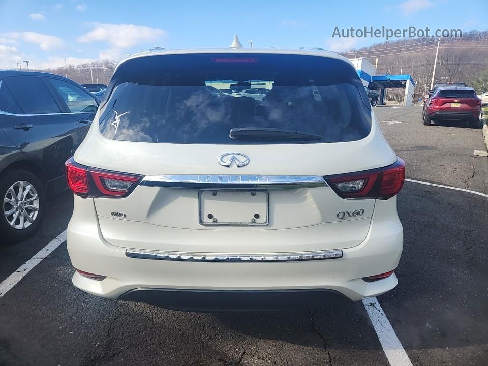 2020 Infiniti Qx60 Luxe/pure/special Edition White vin: 5N1DL0MMXLC537558