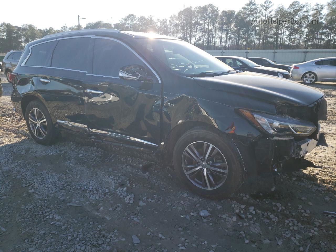 2017 Infiniti Qx60  Black vin: 5N1DL0MN0HC505878