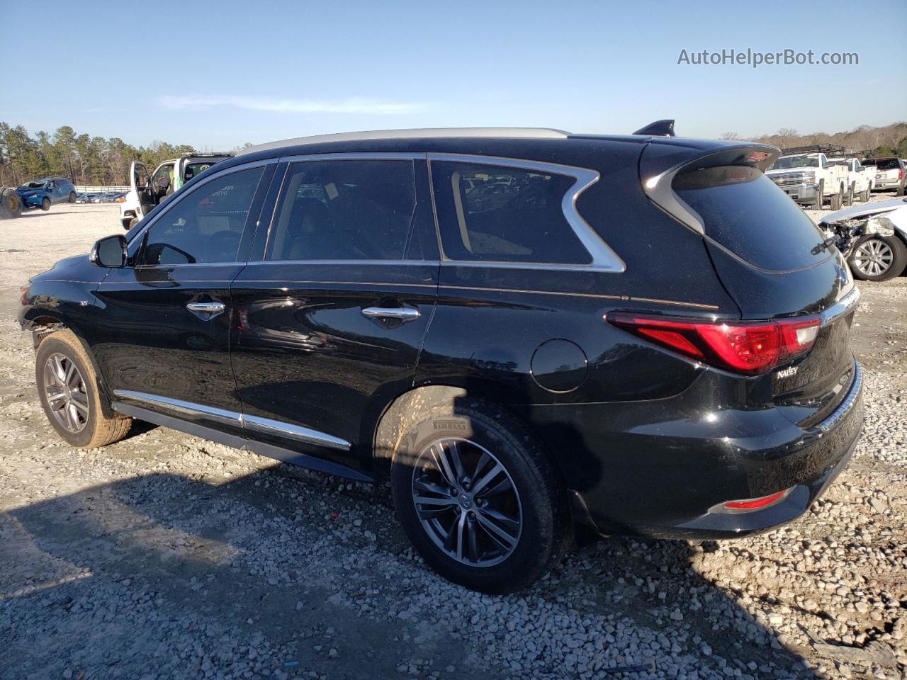 2017 Infiniti Qx60  Черный vin: 5N1DL0MN0HC505878