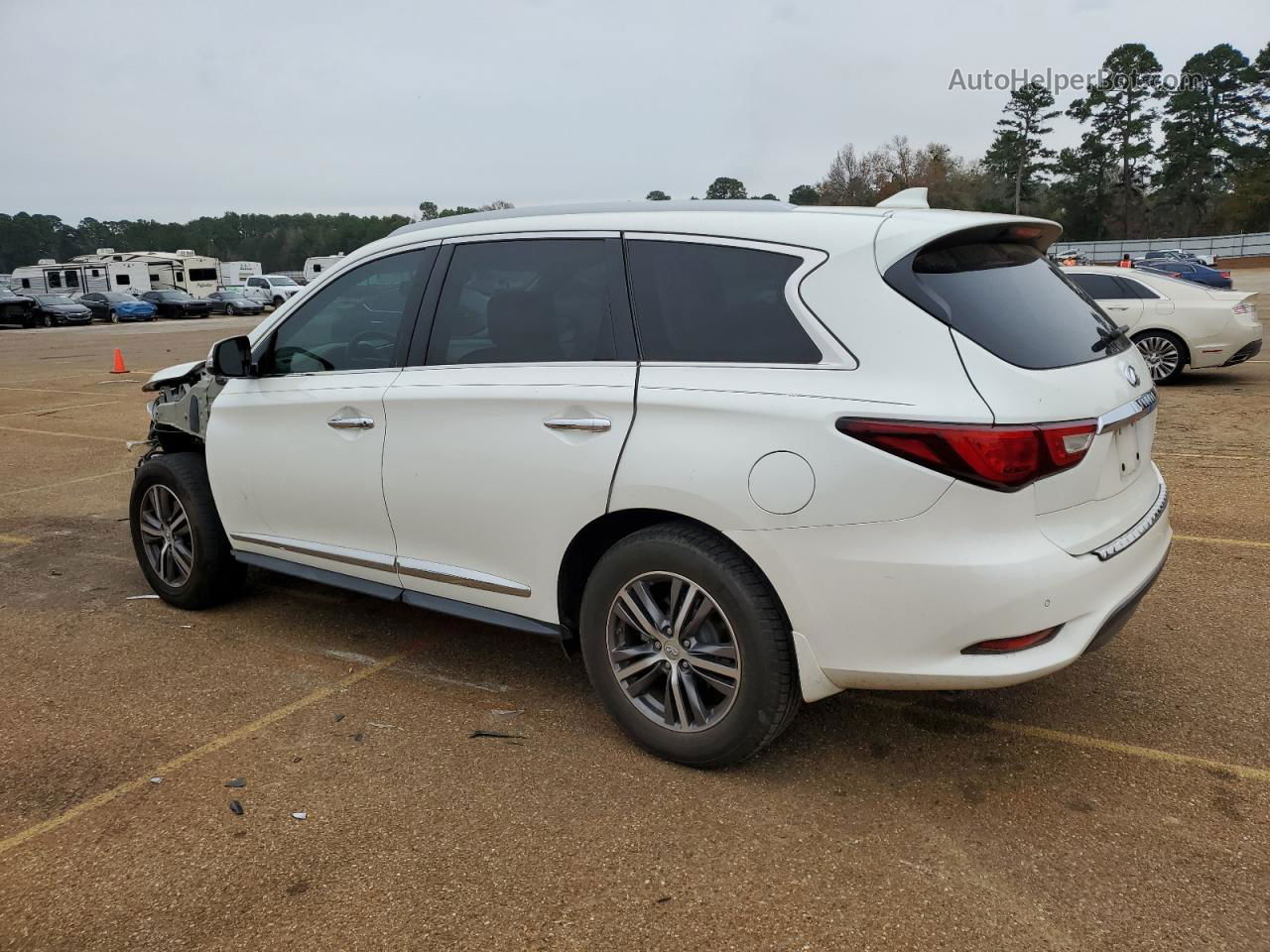 2017 Infiniti Qx60  White vin: 5N1DL0MN0HC507002