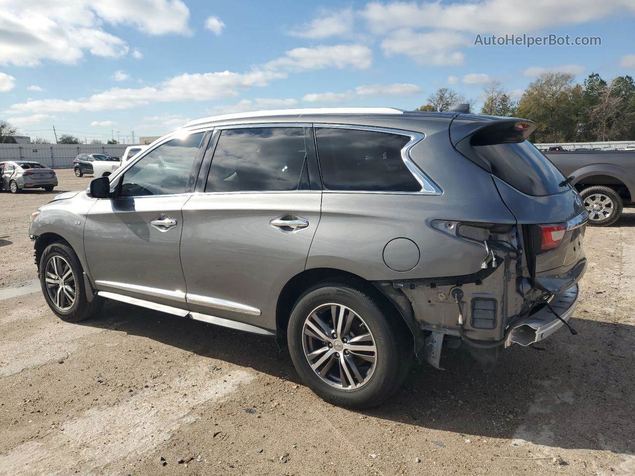 2017 Infiniti Qx60  Угольный vin: 5N1DL0MN0HC509803