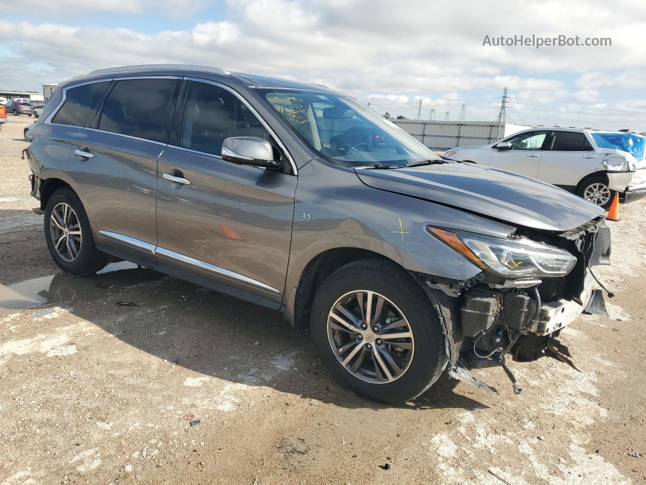 2017 Infiniti Qx60  Угольный vin: 5N1DL0MN0HC509803