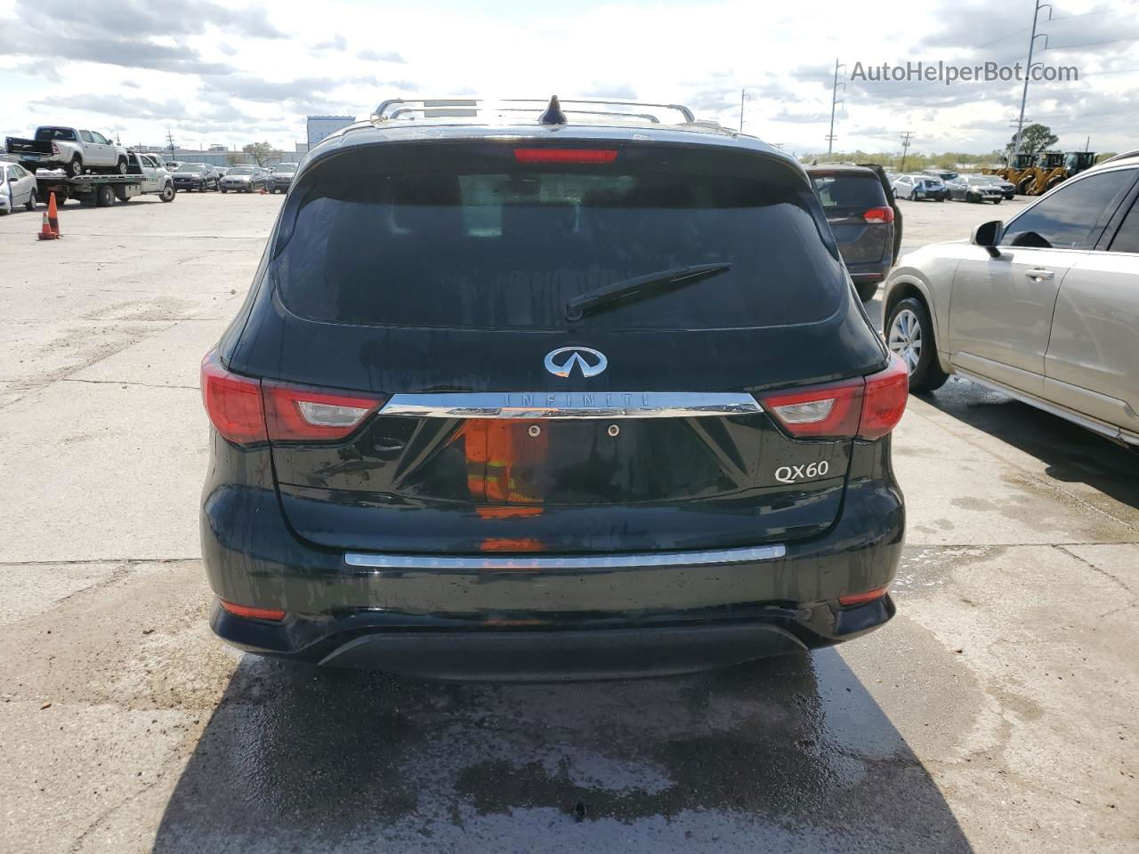 2017 Infiniti Qx60  Black vin: 5N1DL0MN0HC521496