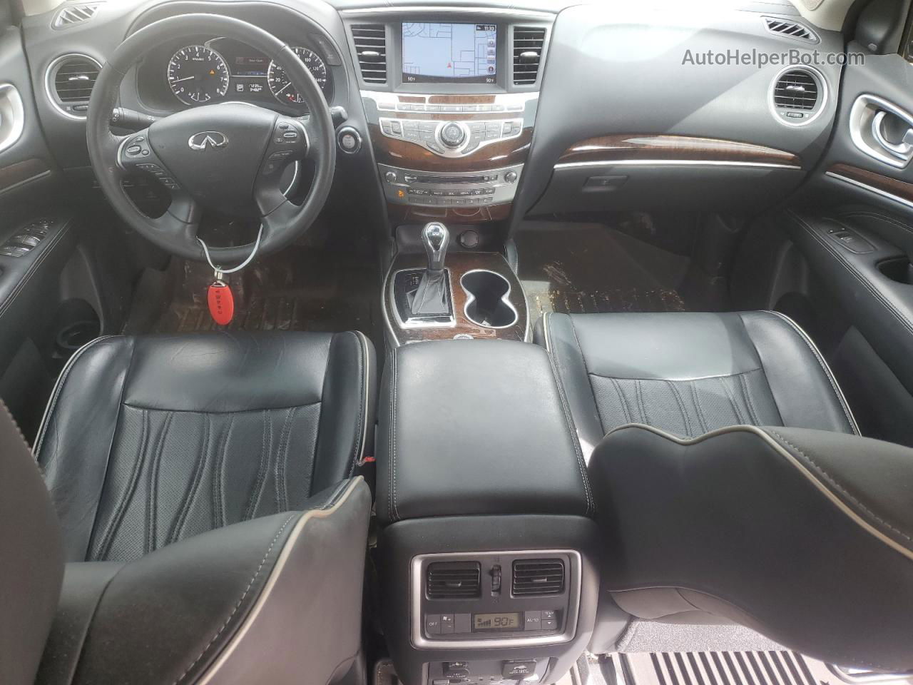 2017 Infiniti Qx60  Серый vin: 5N1DL0MN0HC540582